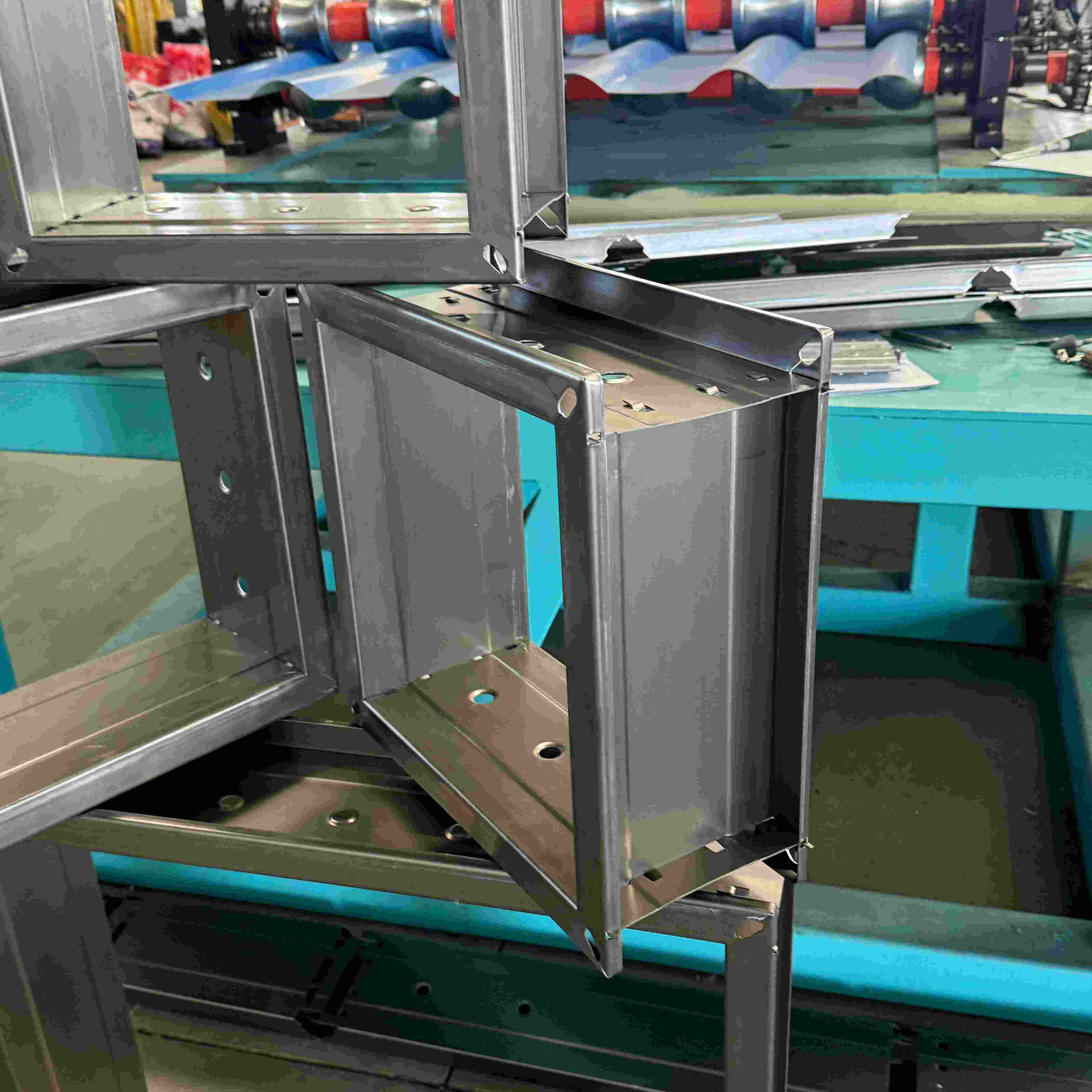 Air Duct VCD-spjældmaskine lanceret af Parfu – High Precision HVAC Damper Production Solution